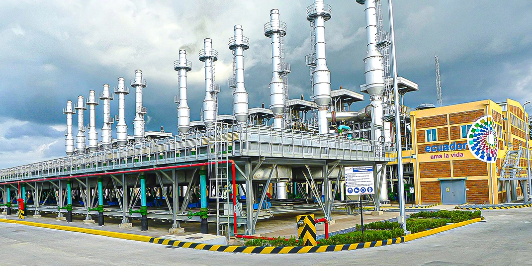 100MW Grid Connection HFO Power Plant in Ecuador